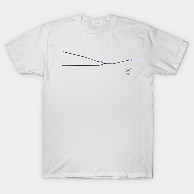 Zodiac Constellations - Taurus T-Shirt by Like Water